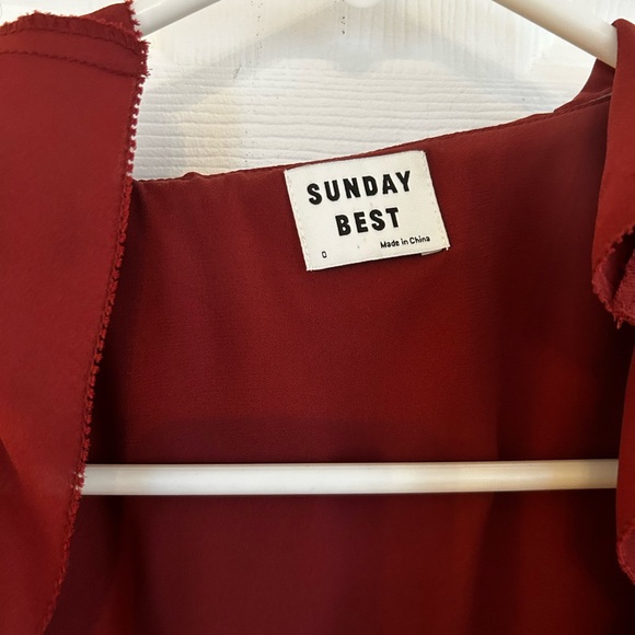 Sunday Best Ruffle Wrap Dress - Picture 3 of 4